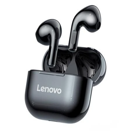 Lenovo P1 Series Bluetooth Earbuds with charging case.
