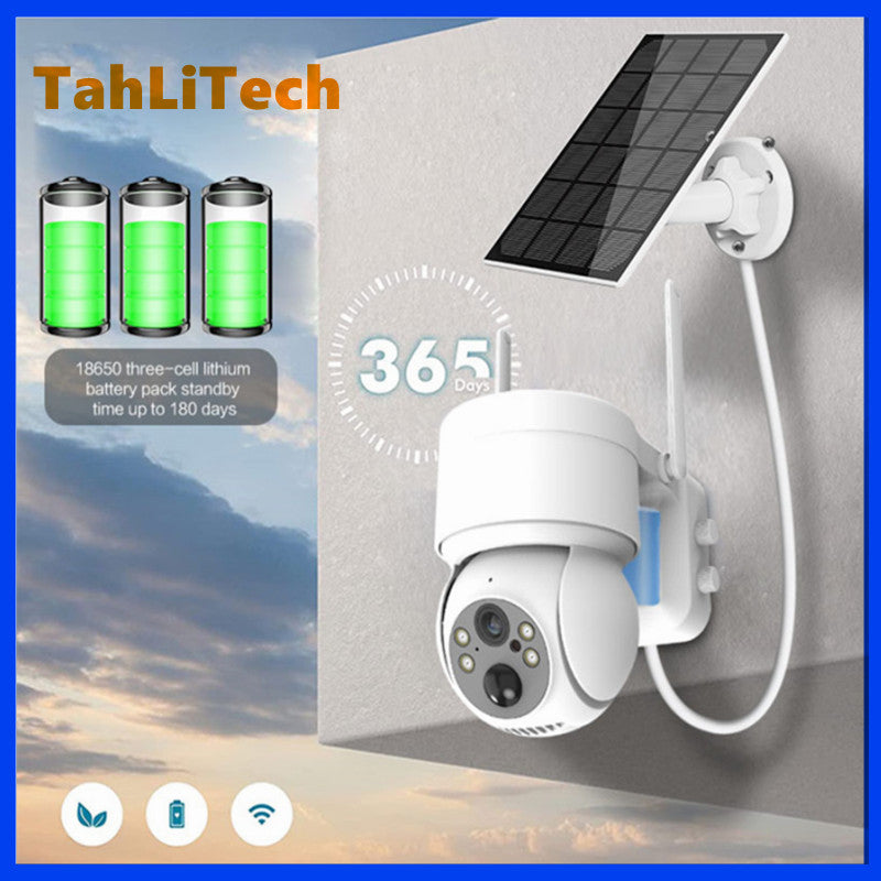 4MP solar wireless outdoor security camera