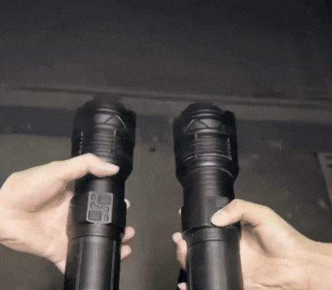 Titanium Laser Pro Flashlight – 100,000 Lumens Rechargeable