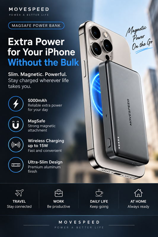 MagSafe Slim Power Bank 5000mAh