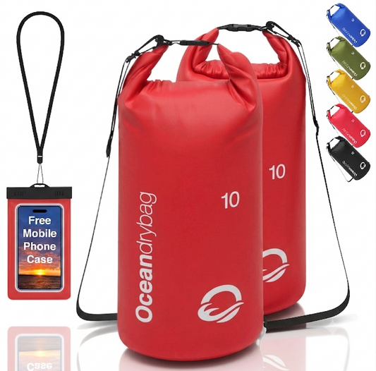 Premium waterproof dry bag protecting outdoor gear