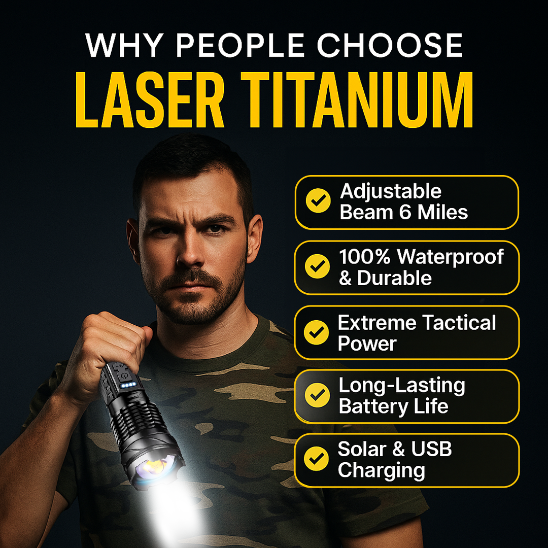 LIGHT UP THE DARKEST NIGHTS

Military-grade illumination for camping, emergencies and outdoor adventures.