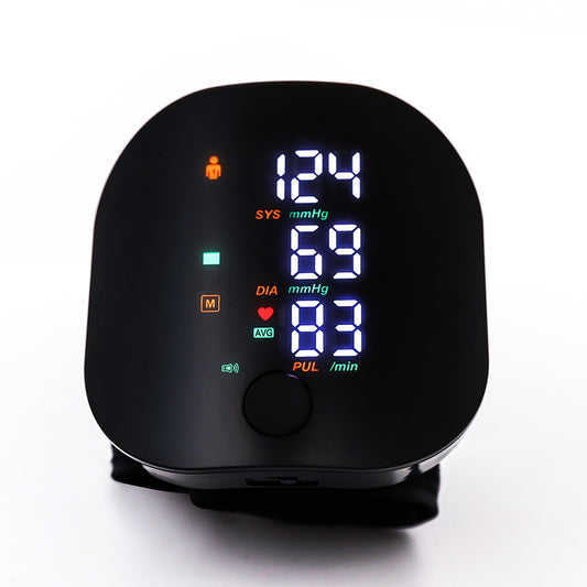 Backlit Wrist Blood Pressure Device