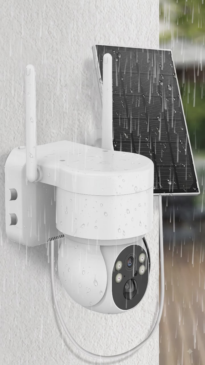 4MP solar wireless outdoor security camera